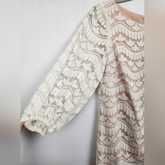 NWT Eliza J White Lace Dress Size 6 - Picture 8 of 14